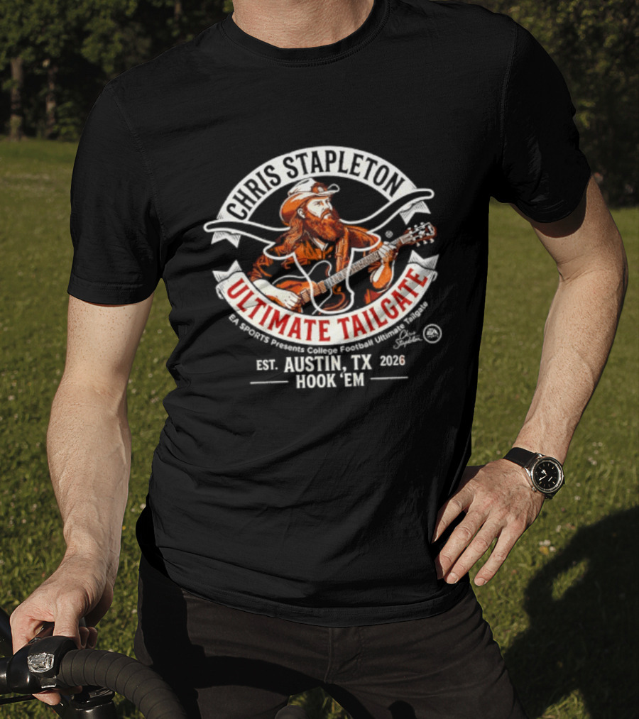 Chris Stapleton Ultimate Tailgate Austin Texas 2026 Hook 'Em T-Shirt