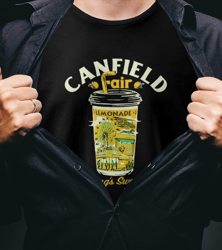 Canfield Fair Lemonade Cup Ferris Wheel Nothing's Sweeter T-Shirt