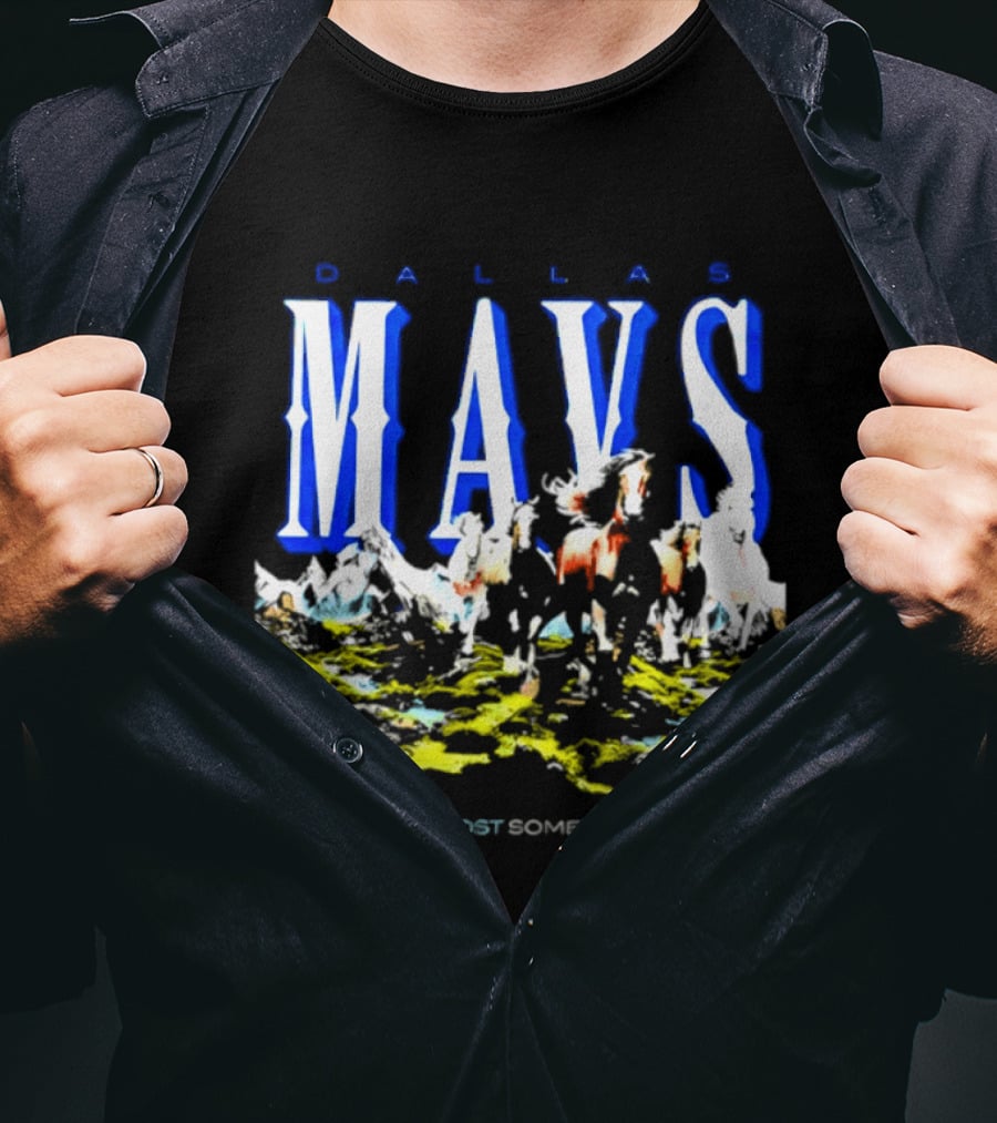 Dallas Mavericks Mavs Almost Someday Horses NBA T-Shirt