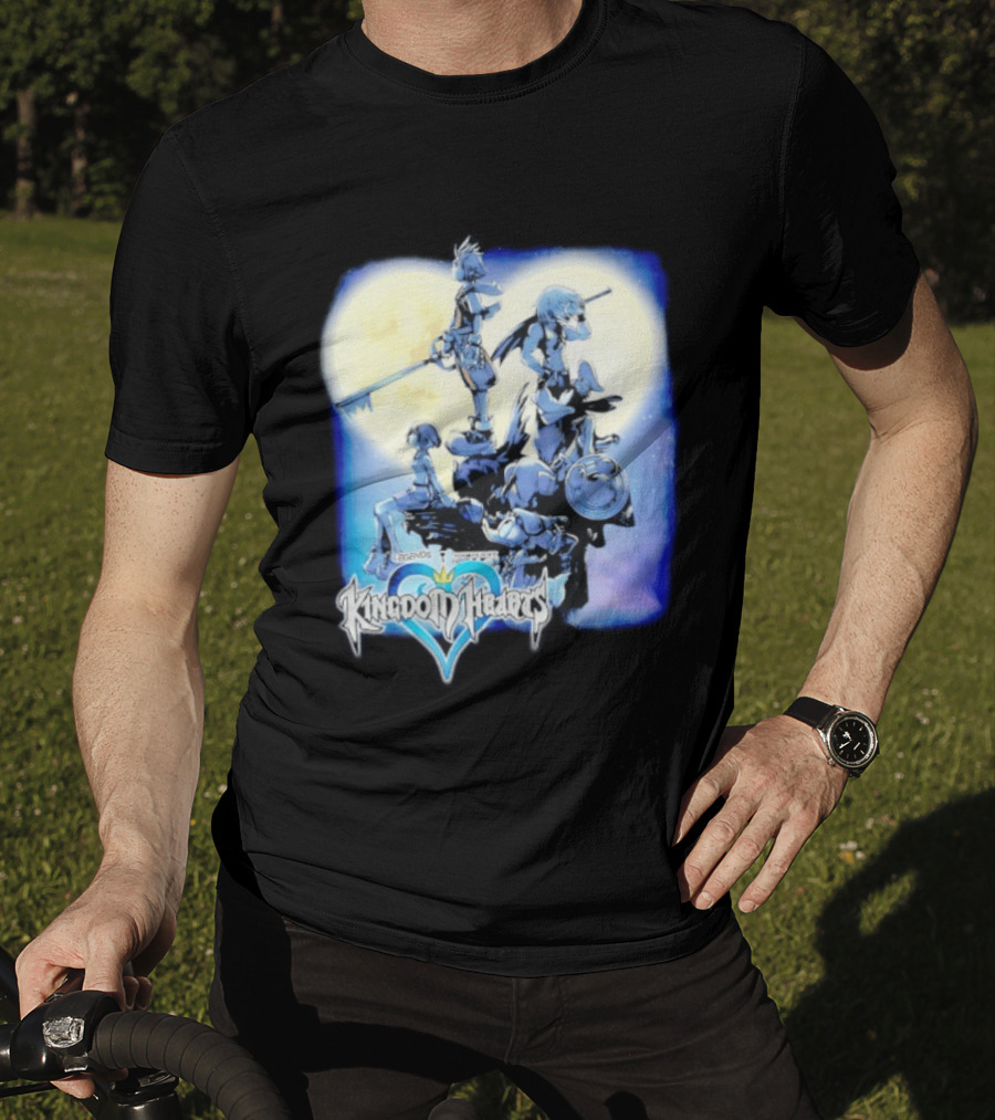 Kingdom Hearts Legends SquareSoft Sora Keyblade Moonlight T-Shirt