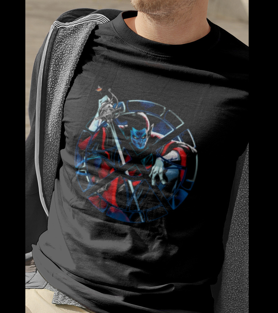 Vzn Shop Nightcrawler X Men Heroic Blue And Red Adventure T-Shirt