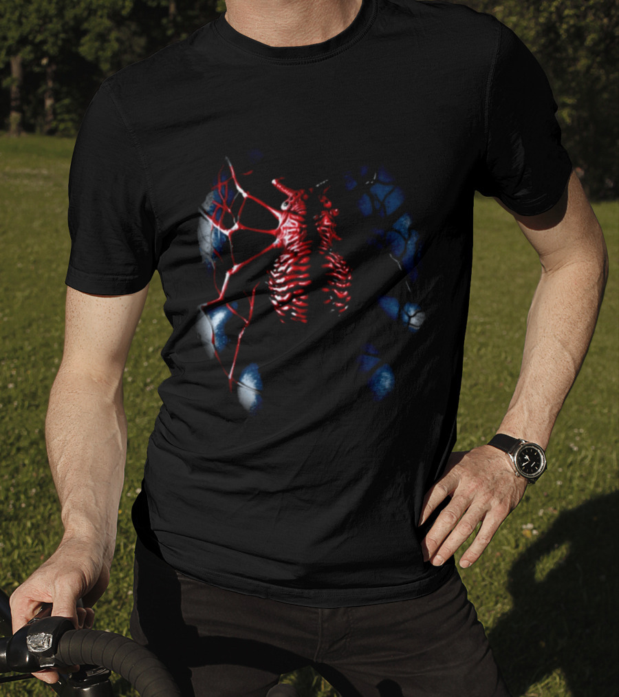 Vzn Shop Spiderman Venom Symbiote Ribcage Webbing T-Shirt