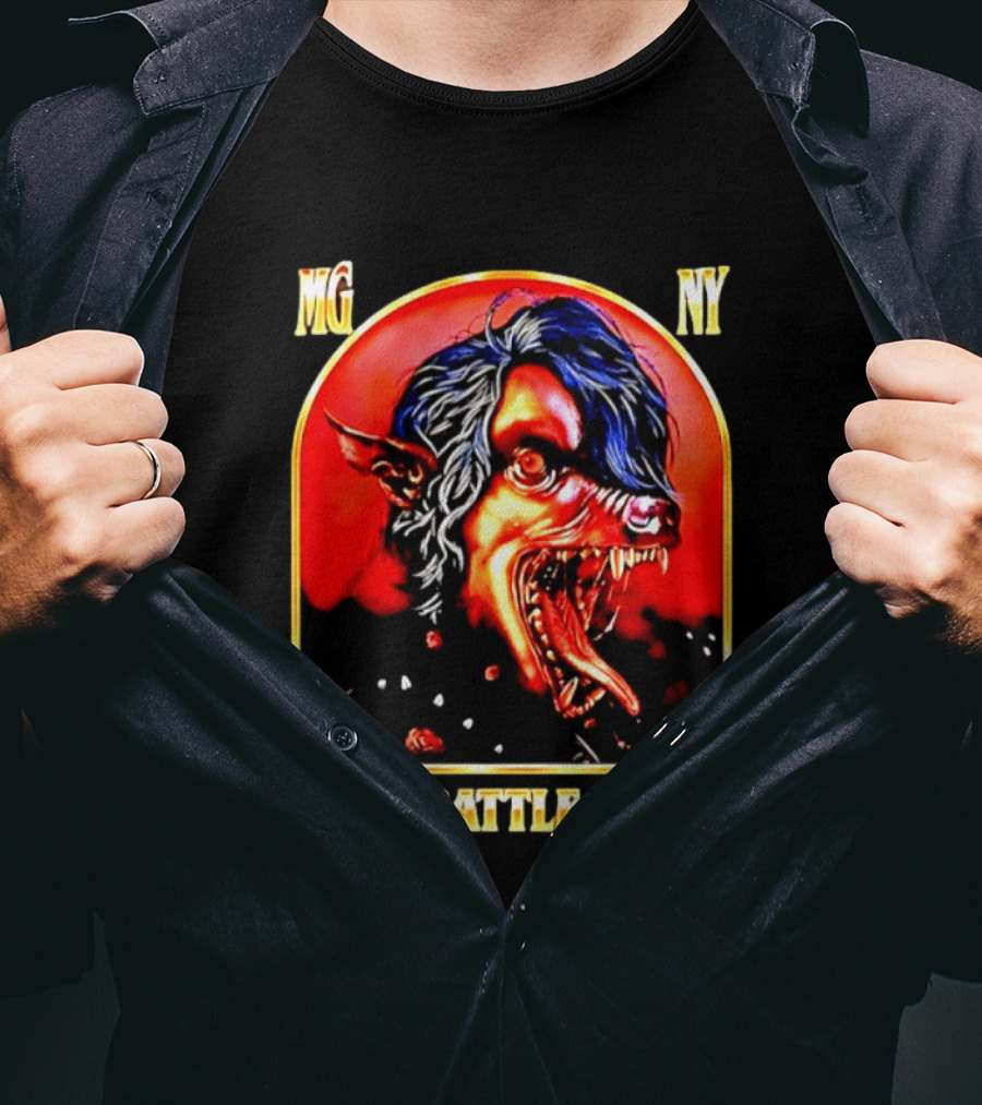MG NY 20XX Battle Music Machine Gun Kelly Werewolf T-Shirt