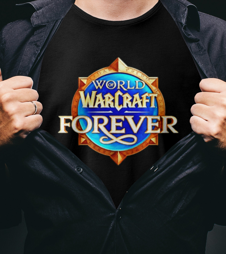 World Of Warcraft Forever WoW Blizzard Entertainment Game T-Shirt