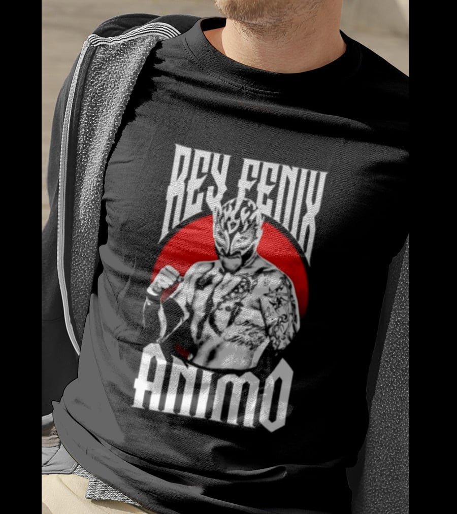 Rey Fenix Animo Lucha Libre AEW Wrestling Masked Fighter T-Shirt