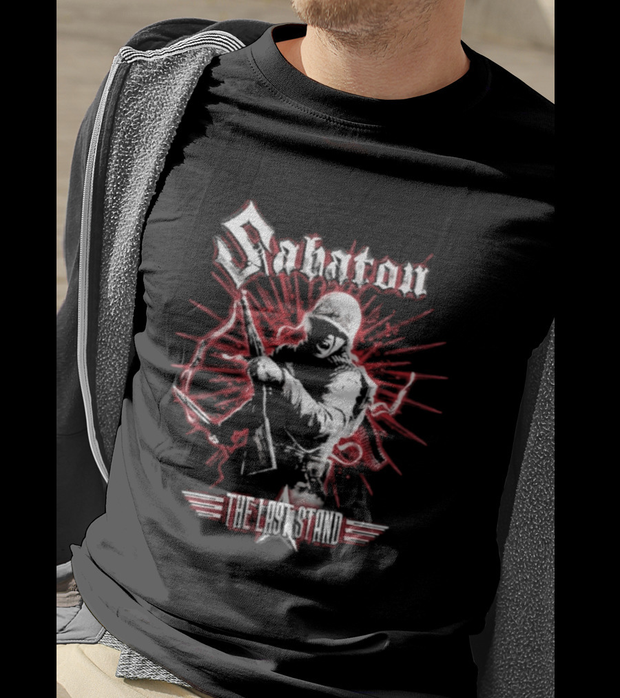 Sabaton The Last Stand Celebrate 10 Years Soldier T-Shirt