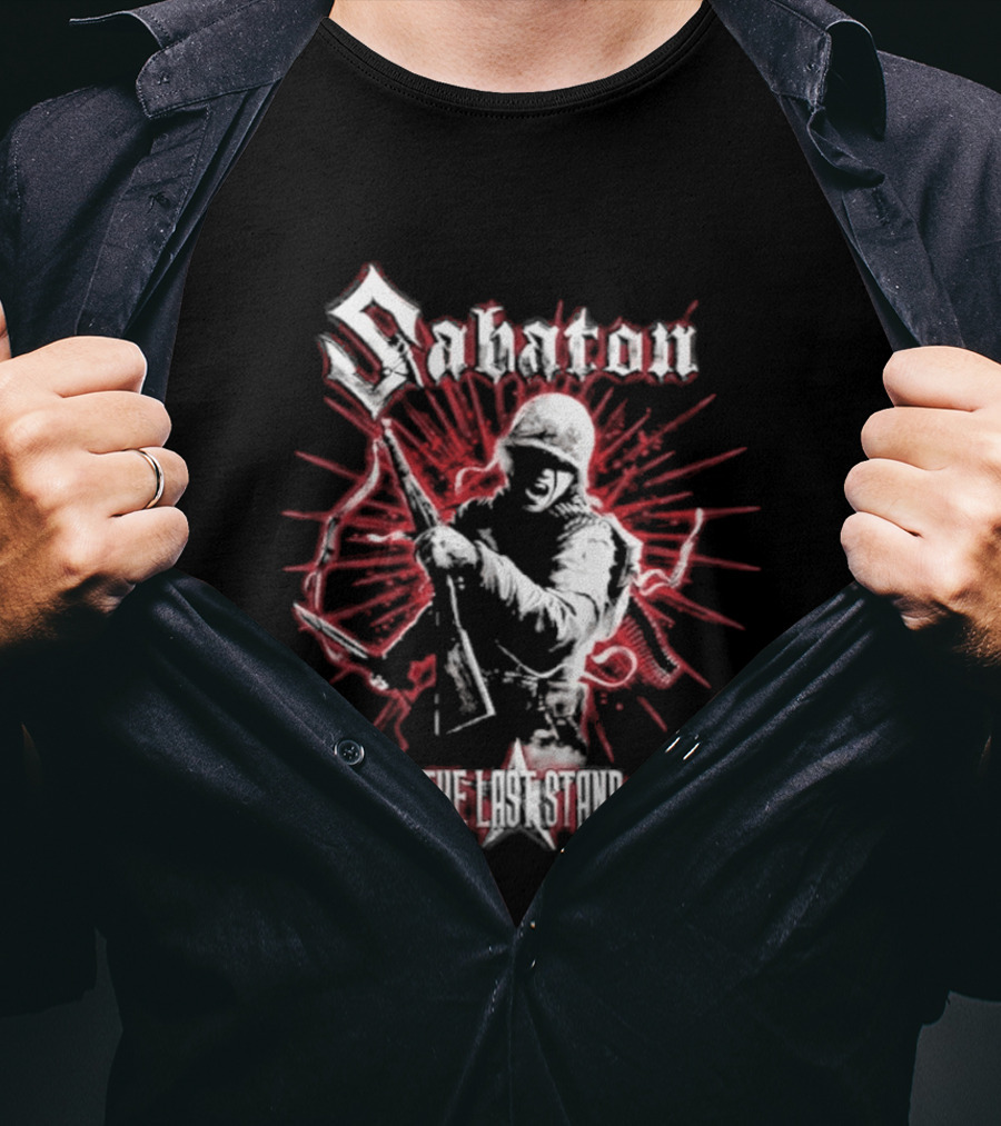 Sabaton The Last Stand Celebrate 10 Years Soldier T-Shirt