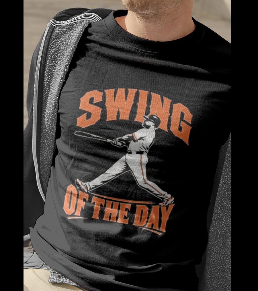 San Francisco Giants 2026 Swing Of The Day Baseball Player T-Shirt