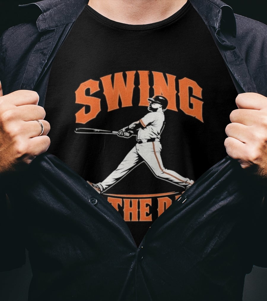 San Francisco Giants 2026 Swing Of The Day Baseball Player T-Shirt