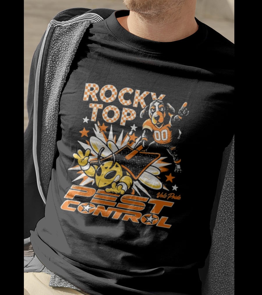 Tennessee Volunteers Rocky Top Pest Control T-Shirt