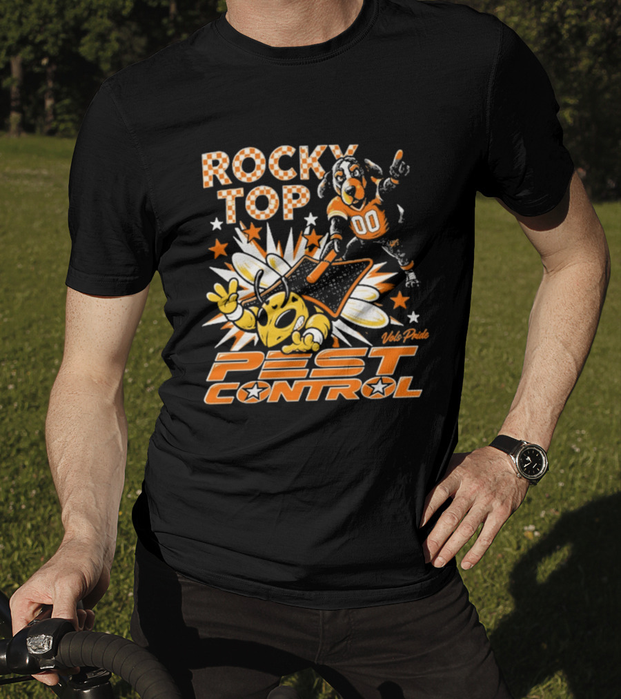 Tennessee Volunteers Rocky Top Pest Control T-Shirt