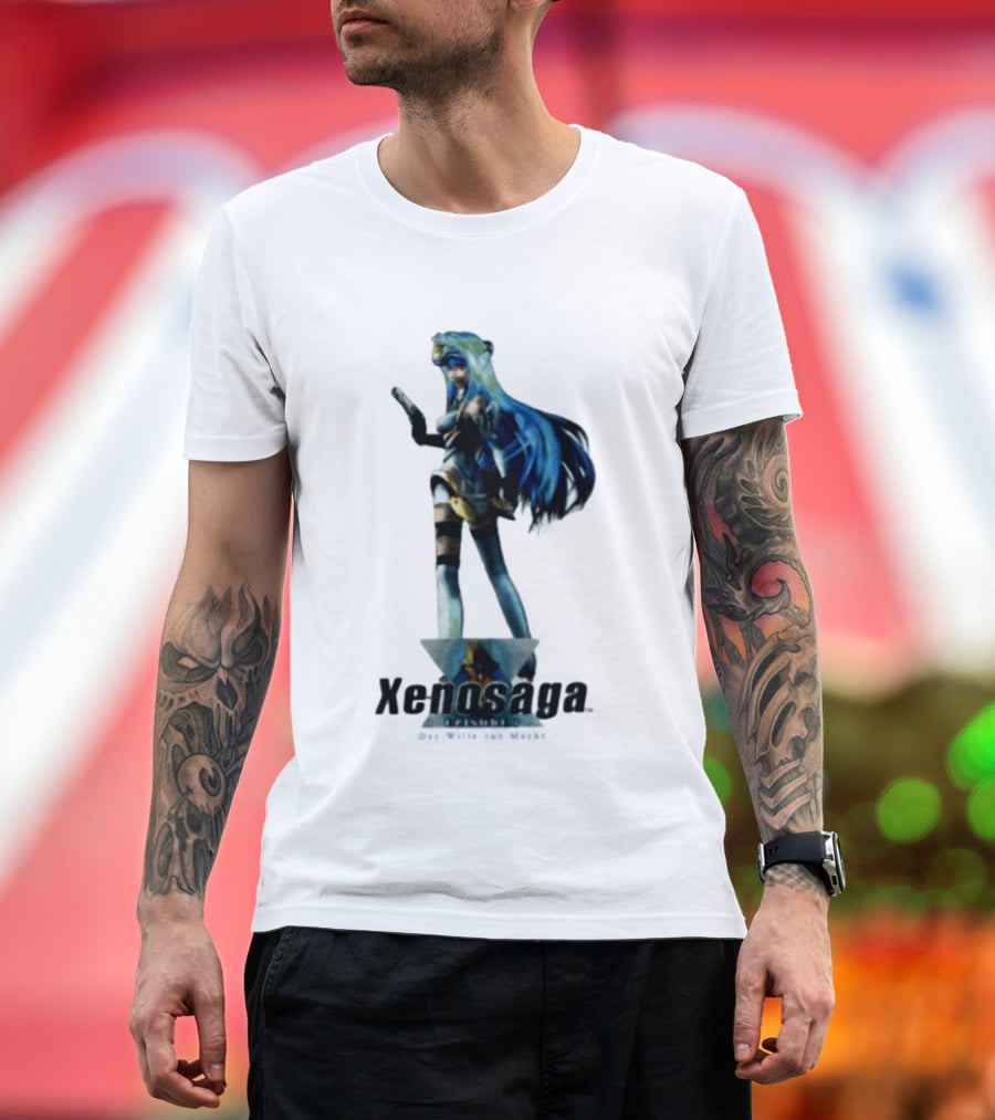 Xenosaga Episode I Der Wille Zur Macht Anime Character Figure T-Shirt