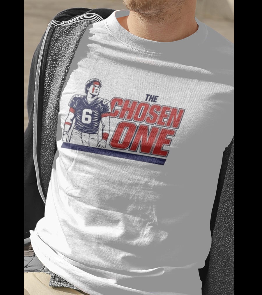 Chosen One Football Jersey Number 6 Athlete T-Shirt