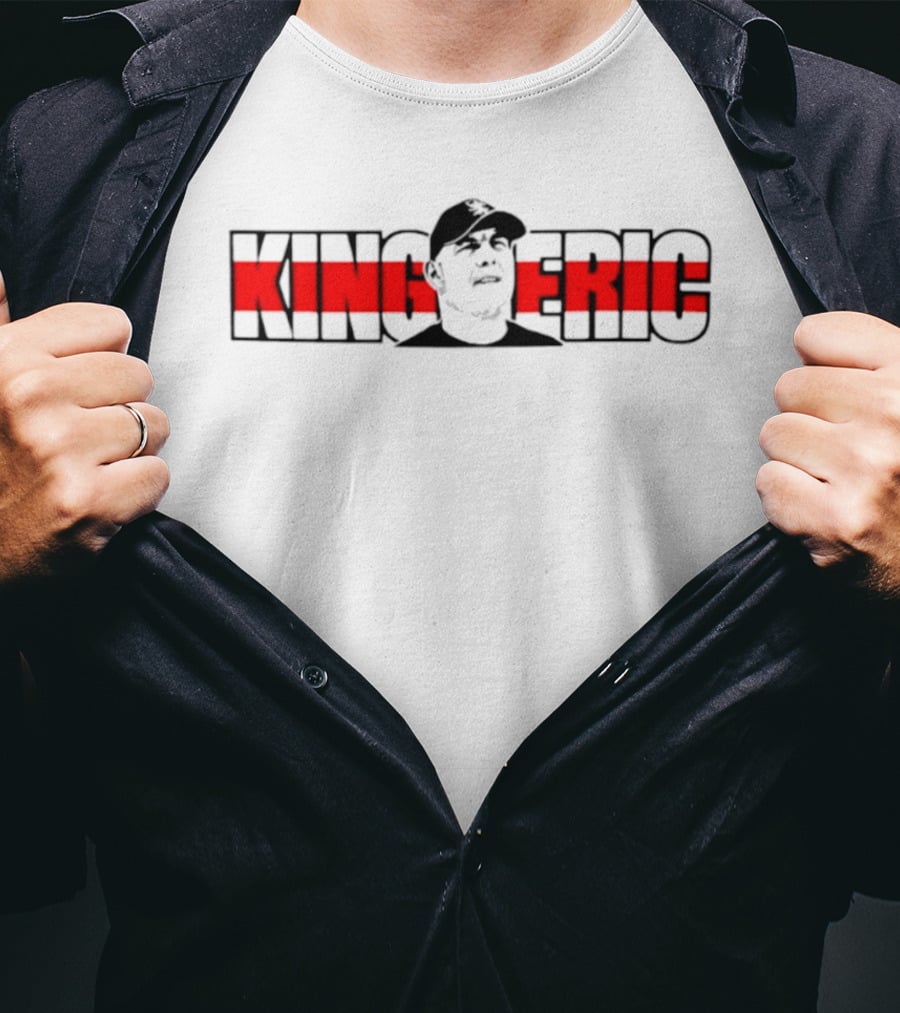 KING ERIC Luis Enrique Iconic Red T-Shirt
