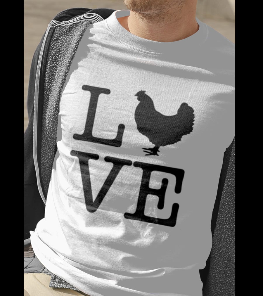 Dallas Cowboys Hunter Luepke Love Chicken LVE T-Shirt