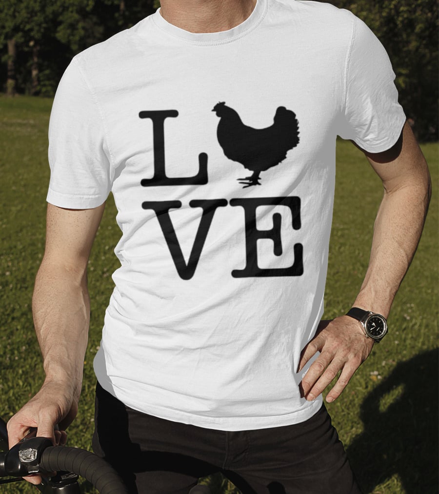 Dallas Cowboys Hunter Luepke Love Chicken LVE T-Shirt
