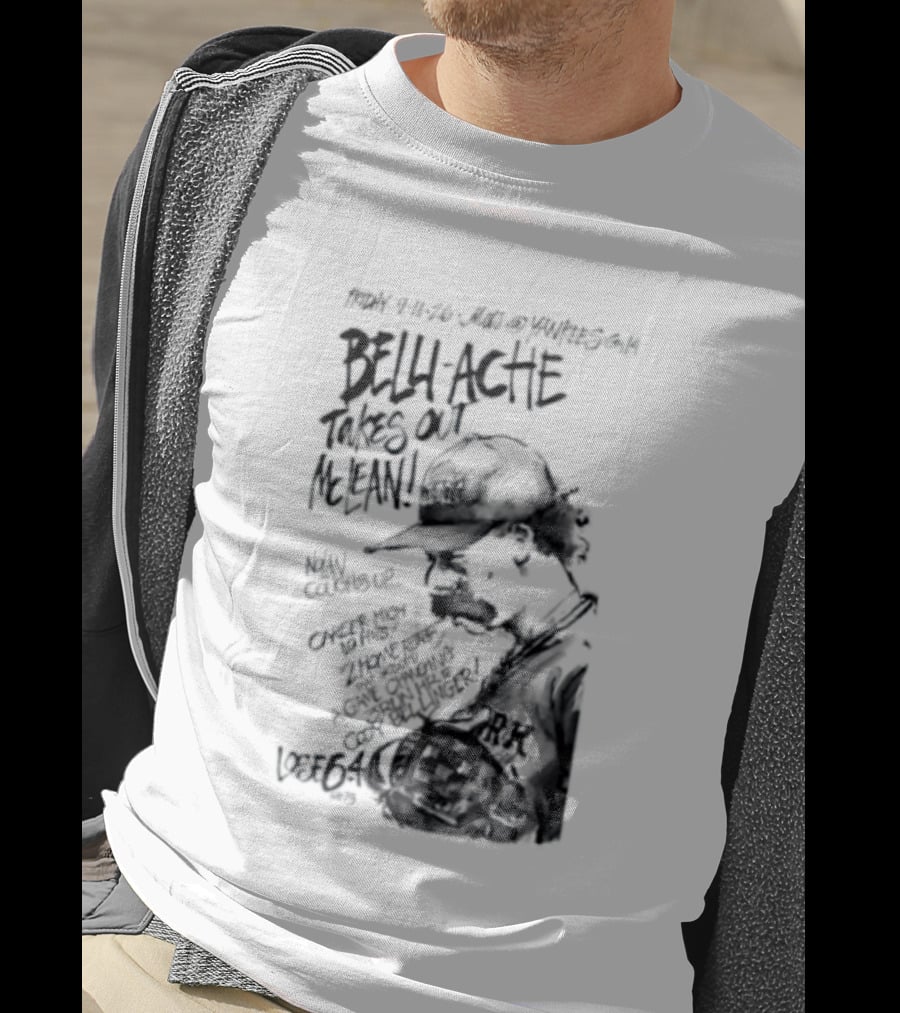Belly Ache Takes Out McLean New York Mets Baseball T-Shirt