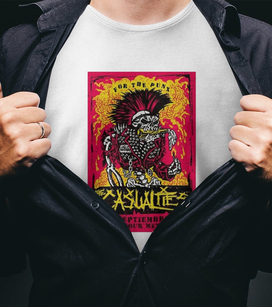 The Casualties Warped Tour Mexico City For The Punx 13 De Septiembre 2026 T-Shirt