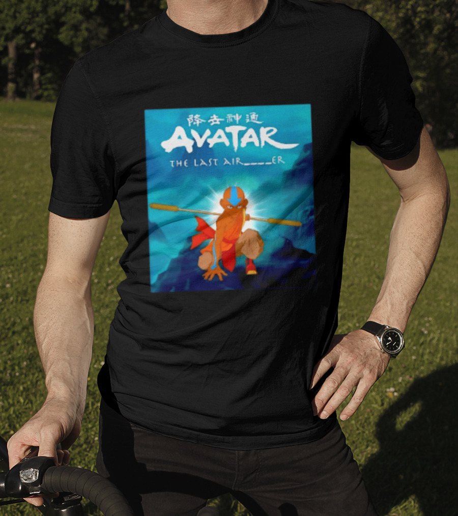 Avatar The Last Airbender Aang Nickelodeon Japanese T-Shirt