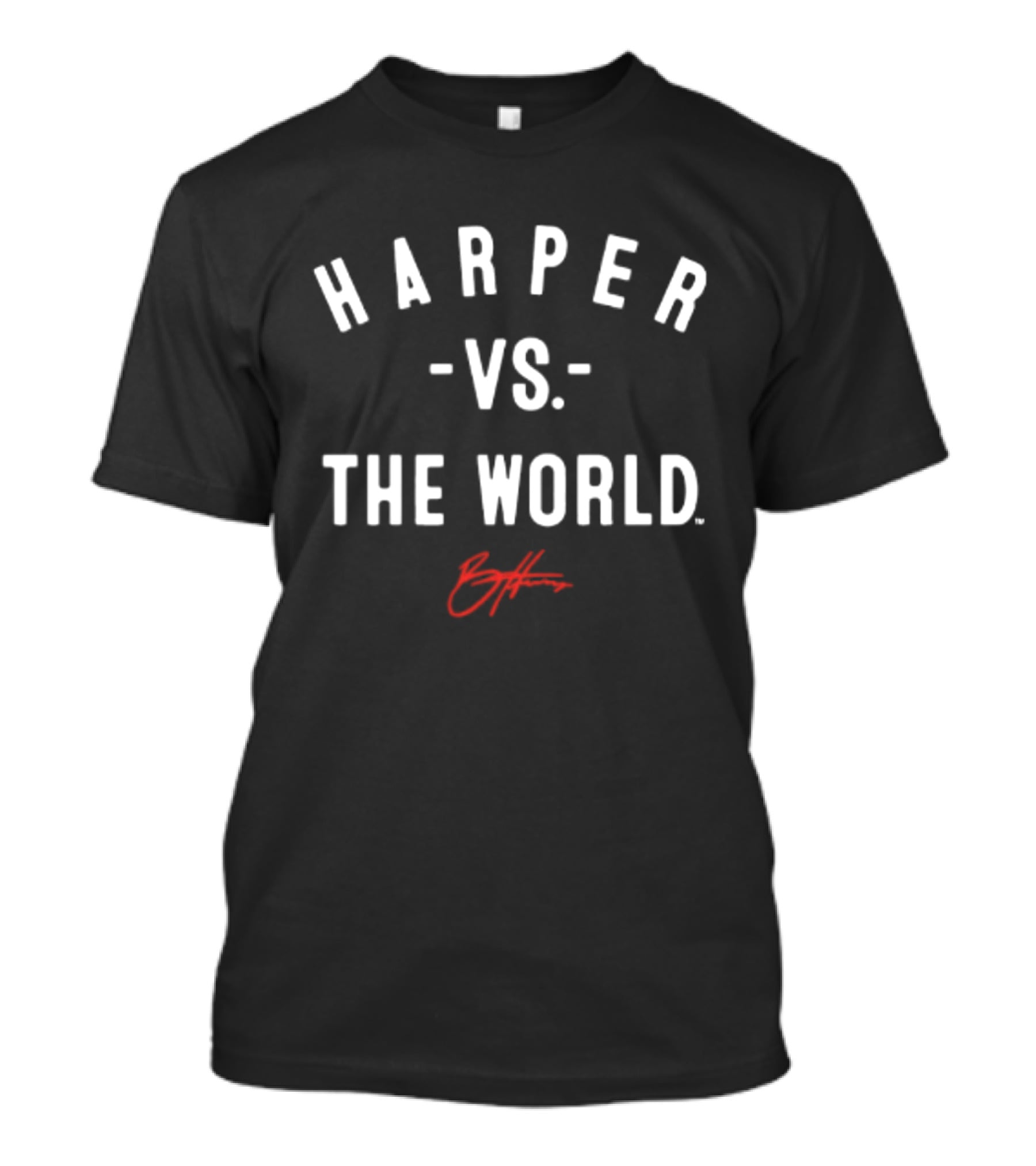Bryce Harper Vs. The World Philadelphia Phillies Signature T-Shirt