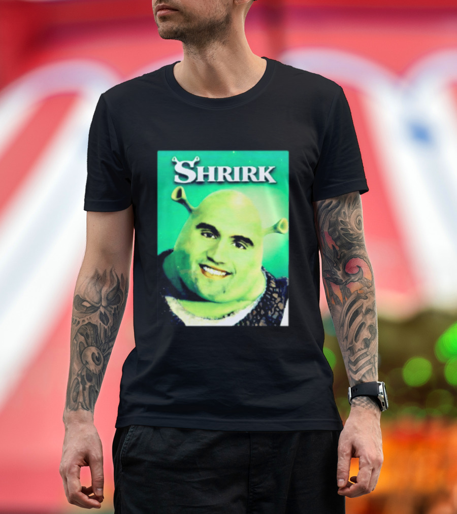 Shrirk Charlie Kirk Shrek Meme Turning Point USA T-Shirt