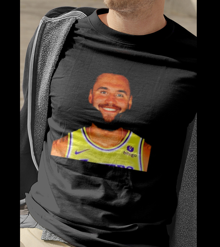 Charlie Kirk And LeBron James Los Angeles Lakers Basketball Meme T-Shirt