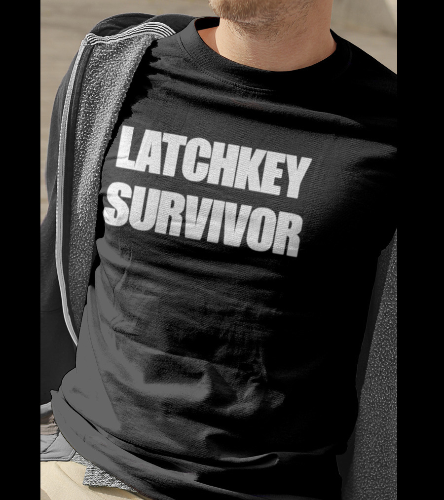 Latchkey Survivor Vintage Nostalgia Child Of The 80s Spirit T-Shirt