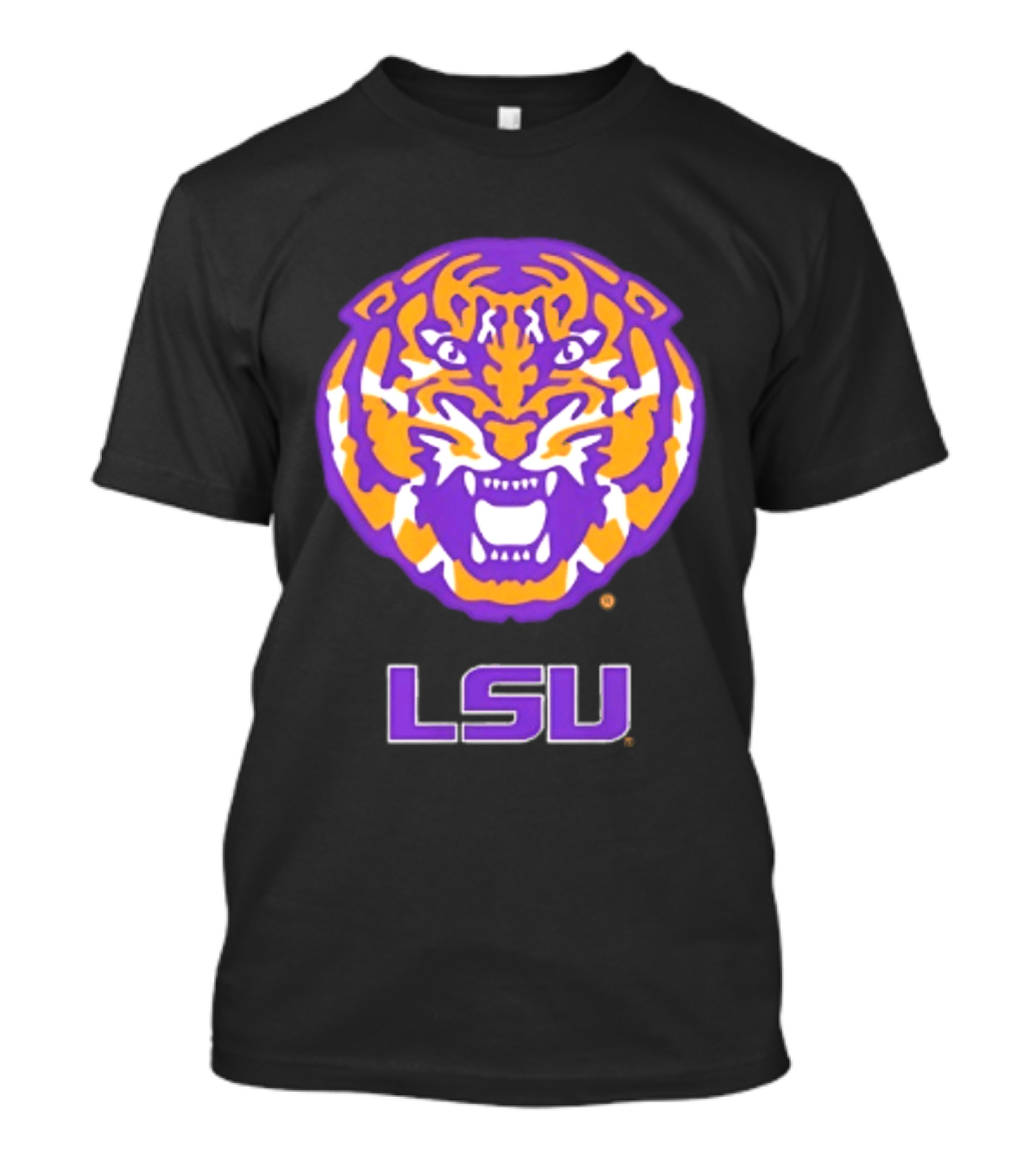 LSU Tigers NCAA Football Tiger Head T-Shirt