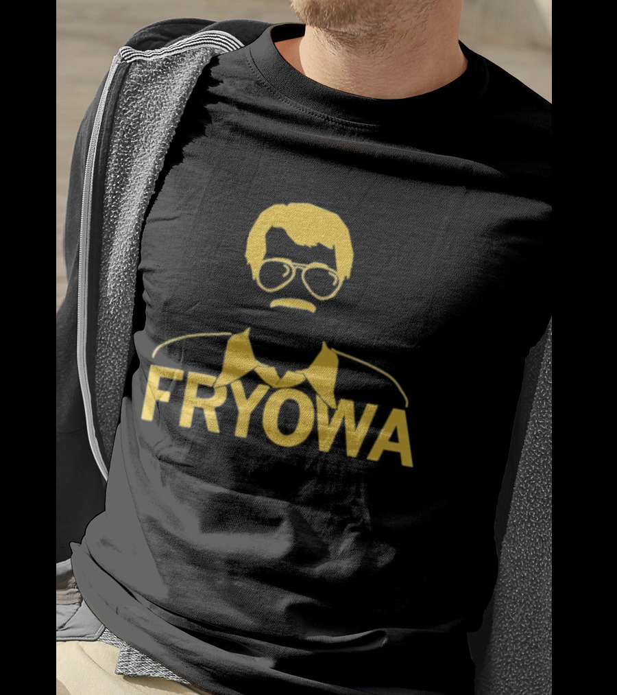 FRYOWA Yellow Mustache Glasses Black Snug Small T-Shirt