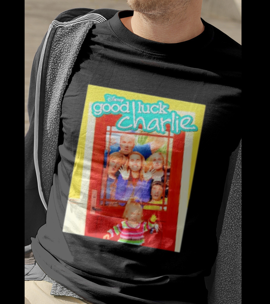 Disney Good Luck Charlie Family Door Scene T-Shirt