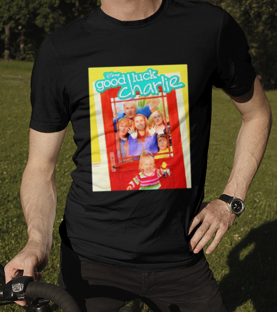 Disney Good Luck Charlie Family Door Scene T-Shirt