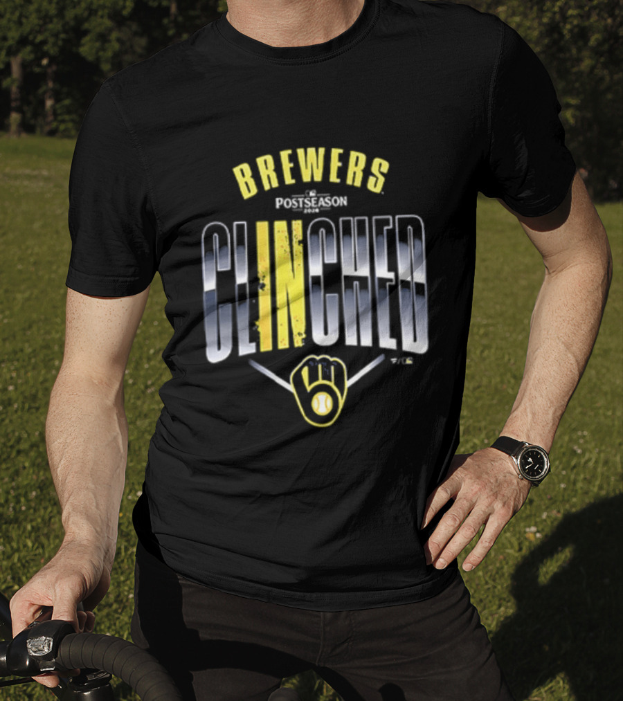Brewers Postseason Clinched Milwaukee 2026 October Win Our Way T-Shirt