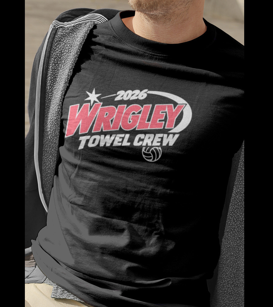 2026 Wrigley Towel Crew Volleyball Nebraska T-Shirt