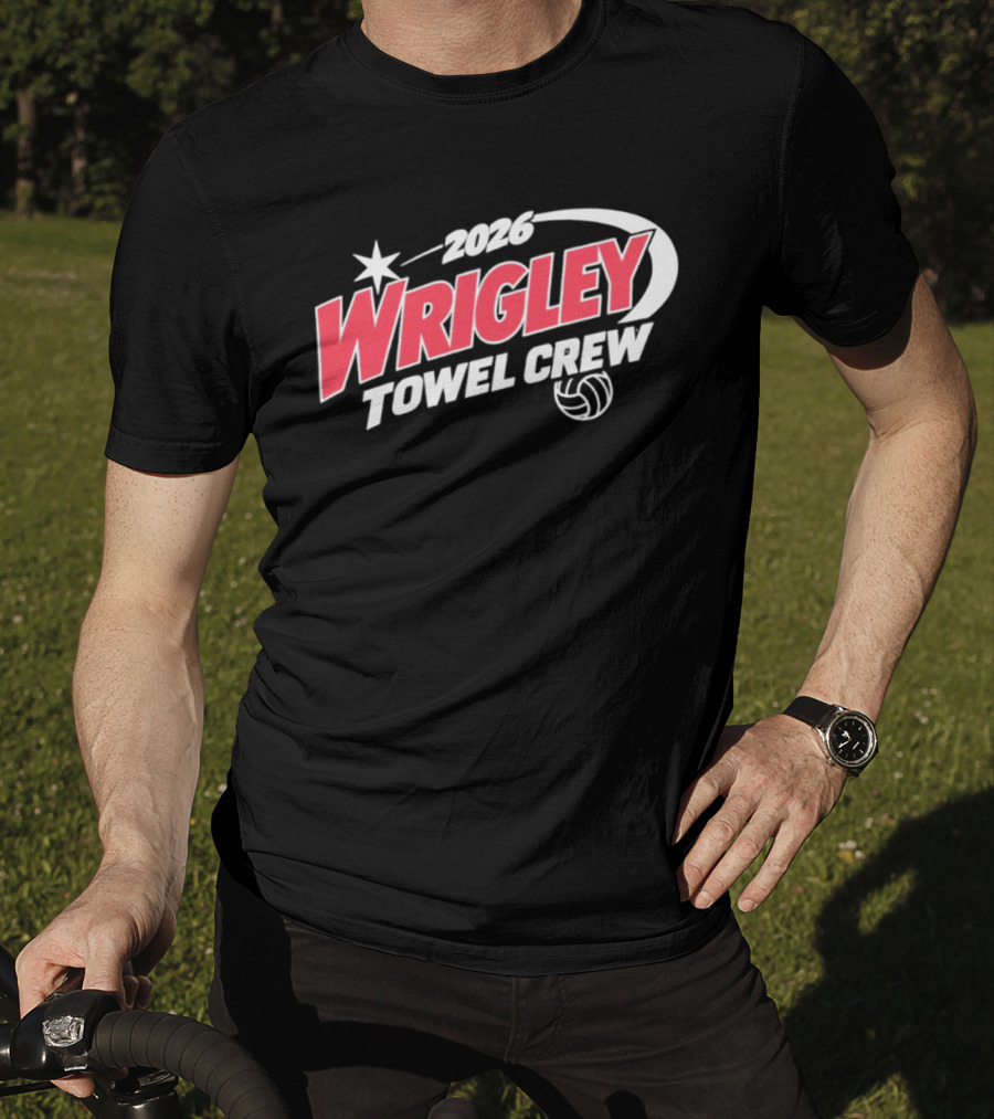 2026 Wrigley Towel Crew Volleyball Nebraska T-Shirt
