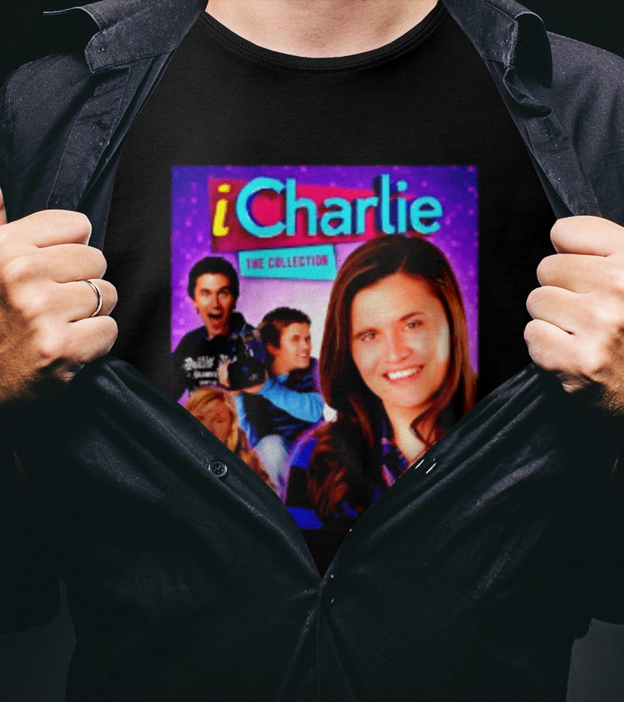ICharlie The Collection ICarly Nickelodeon Meme TV Show Cast T-Shirt