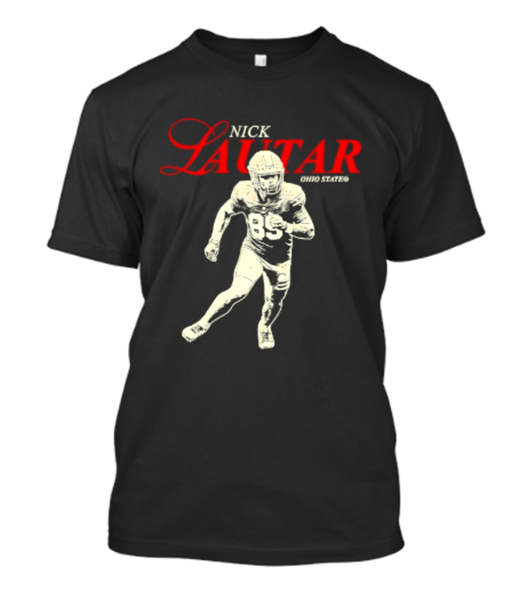 Nick Lautar Ohio State Buckeyes 89 NCAA T-Shirt