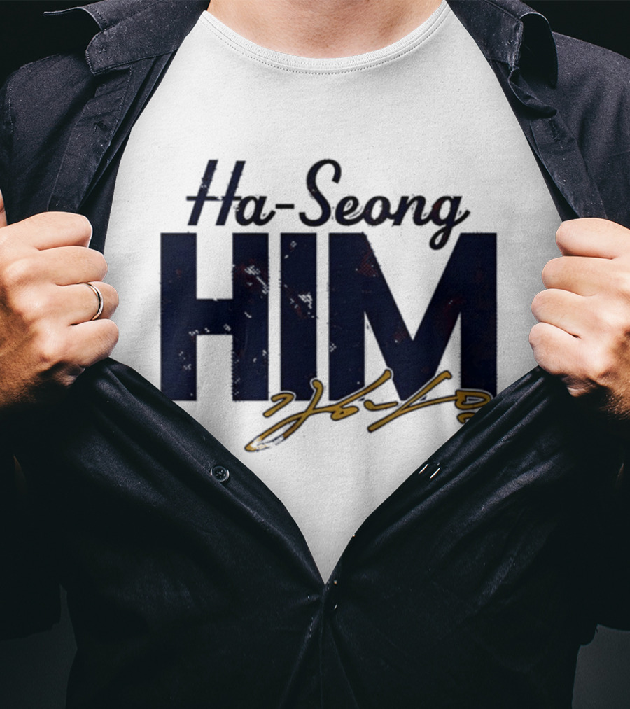Ha Seong Kim HIM Atlanta Braves 2026 MLB Season T-Shirt