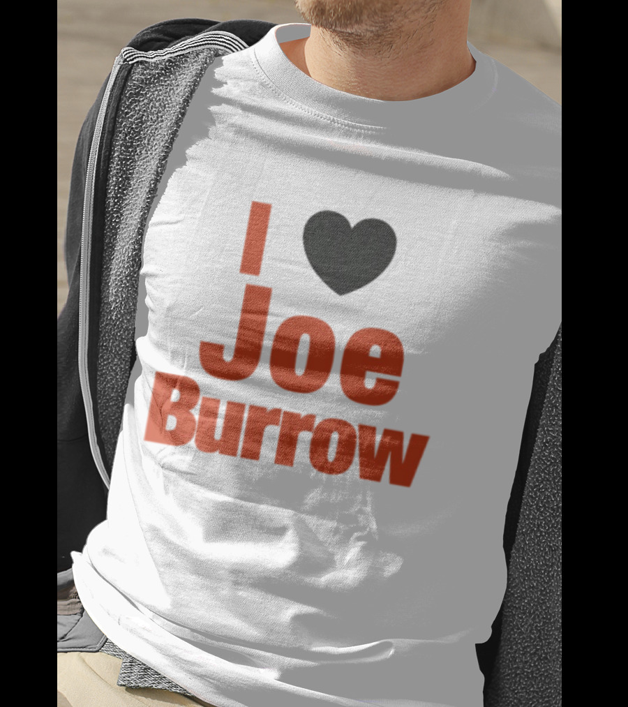 I Heart Joe Burrow Cincinnati Bengals 2026 Season T-Shirt