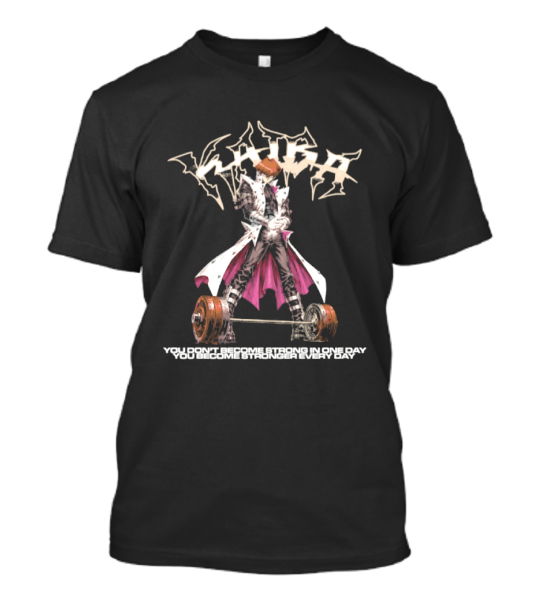 Seto Kaiba Yu Gi Oh Kaiba You Don't Become Strong In One Day You Become Stronger Every Day T-Shirt
