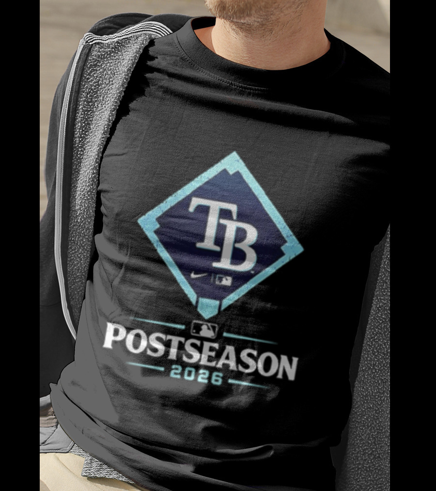 Tampa Bay Rays MLB 2026 Postseason Clinched T-Shirt