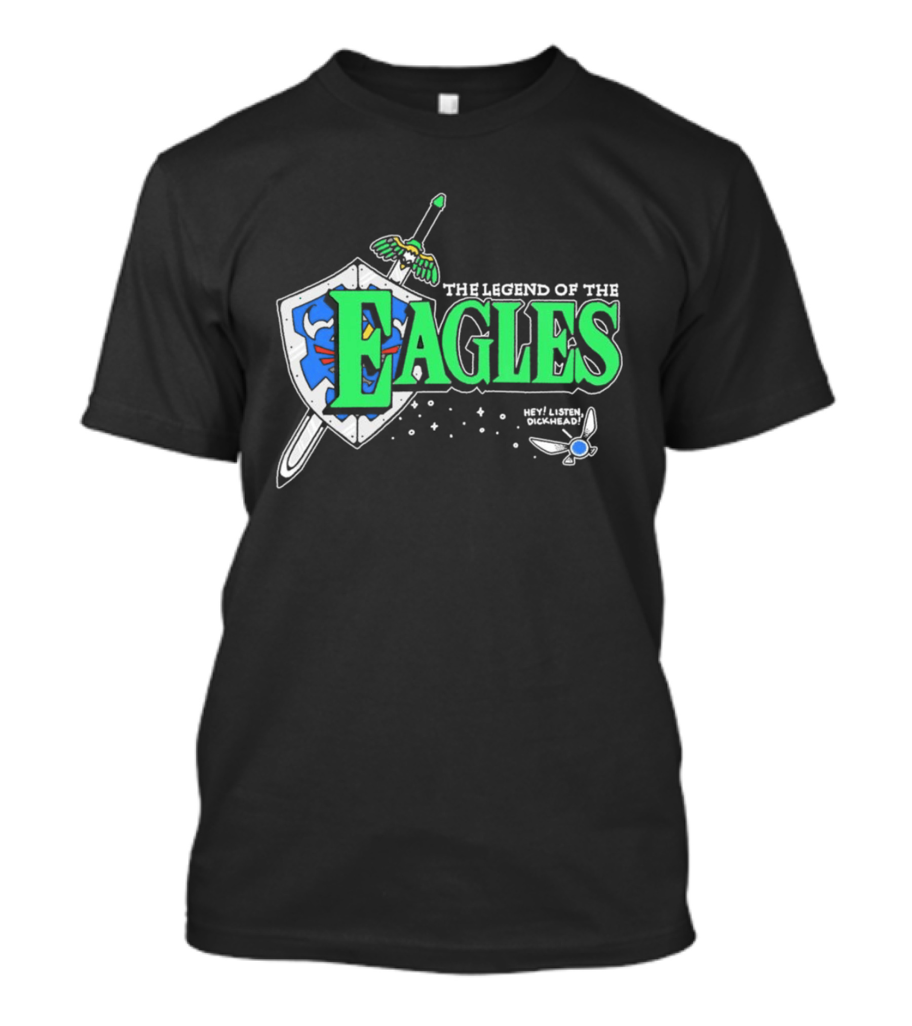 The Legend Of The Eagles Sword And Shield Adventure T-Shirt