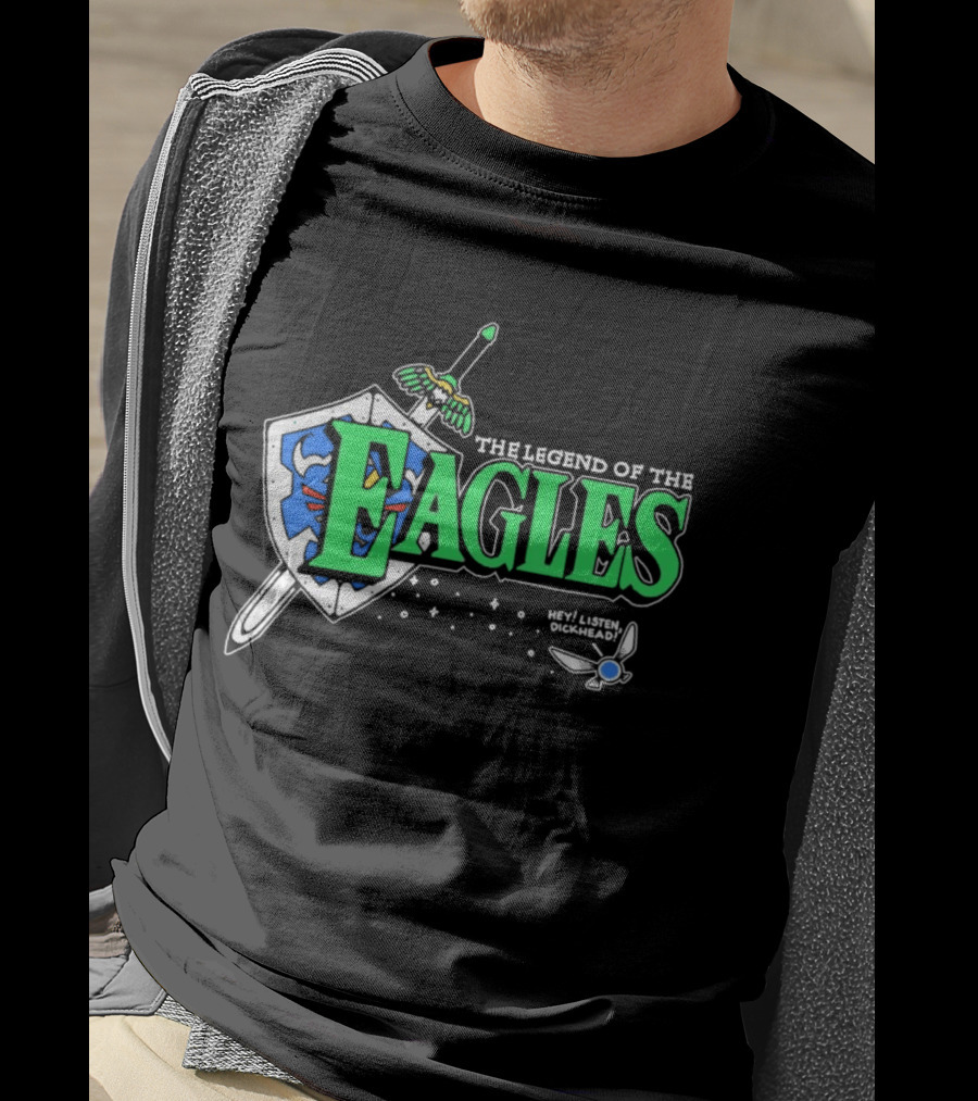 The Legend Of The Eagles Sword And Shield Adventure T-Shirt