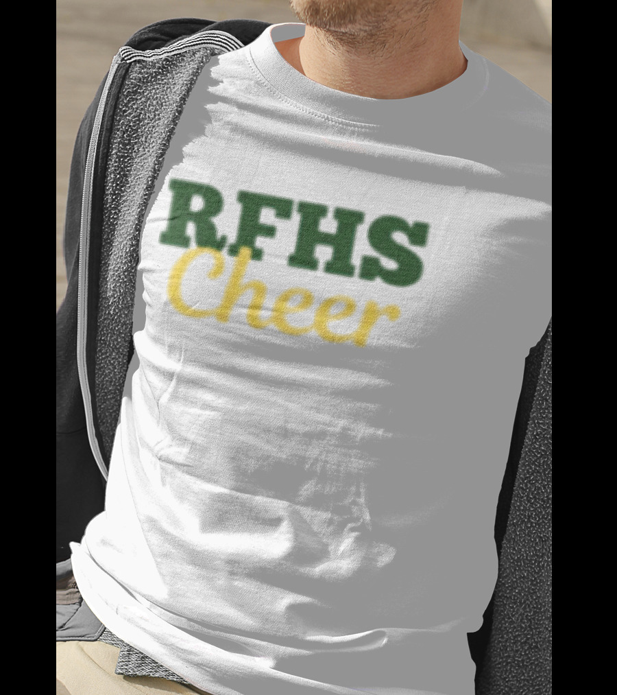 RFHS Cheer Roster Small Front White RF Store T-Shirt