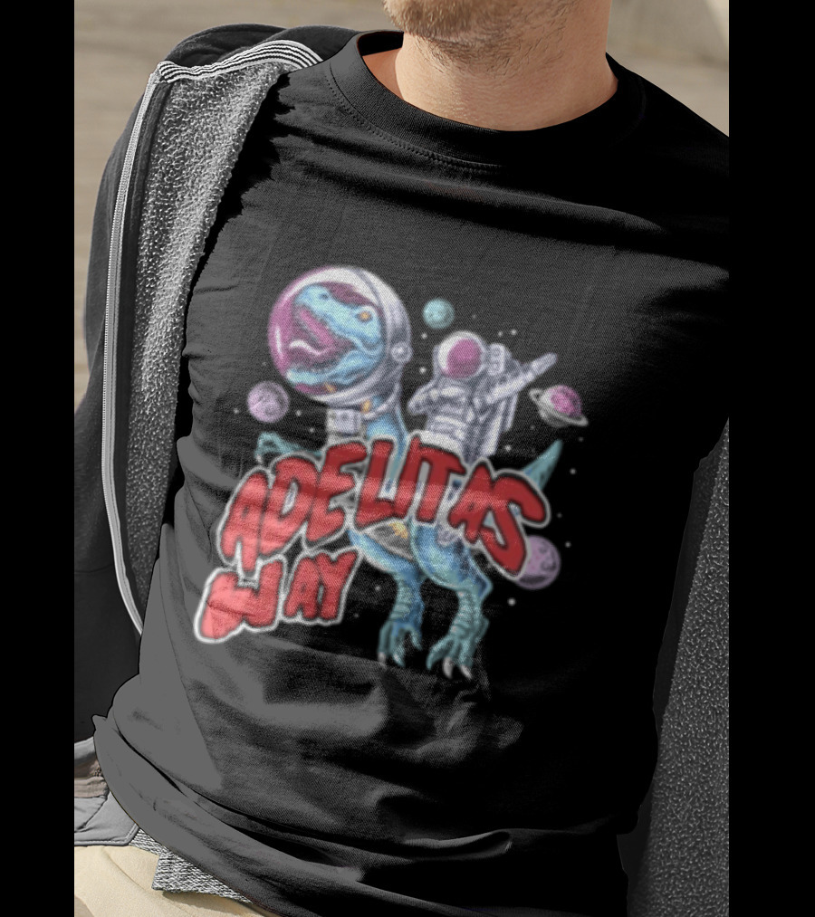 Adelitas Way Space Dinosaur Astronaut Rex T-Shirt