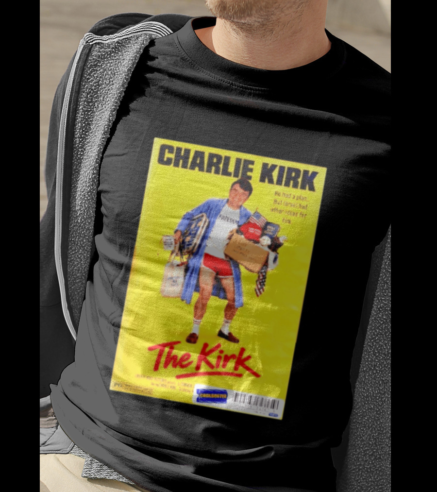Charlie Kirk He Had A Plan But Israel Had Other Ideas For Him The Kirk Freedom T-Shirt