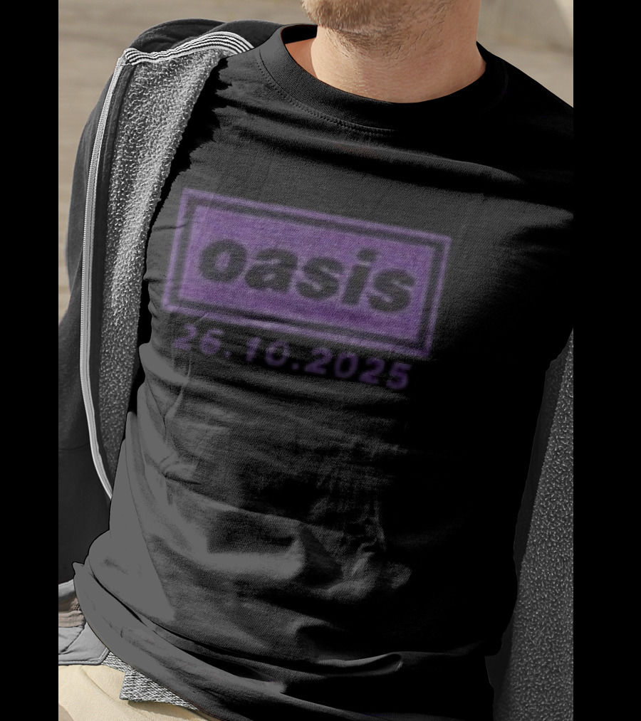 Oasis 26.10.2025 Tokyo Live Anniversary Tour T-Shirt