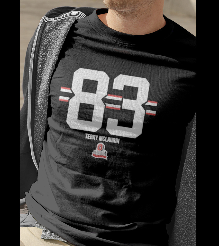 Terry McLaurin 83 Ohio State Buckeyes Football T-Shirt