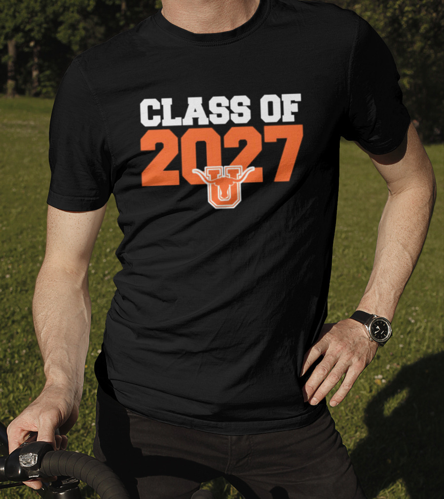 Texas Longhorns Class Of 2027 NCAA Football Longhorn T-Shirt