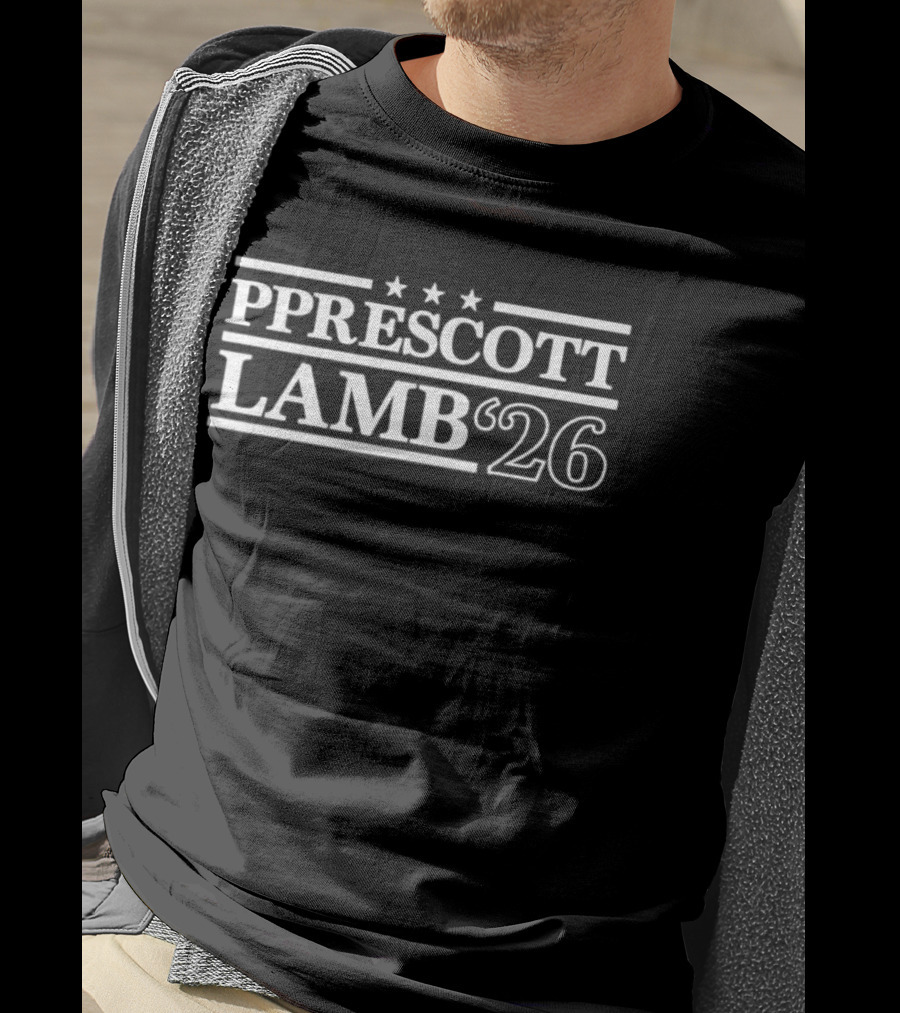 Prescott Lamb '26 Campaign Stars Dallas Cowboys 2026 T-Shirt