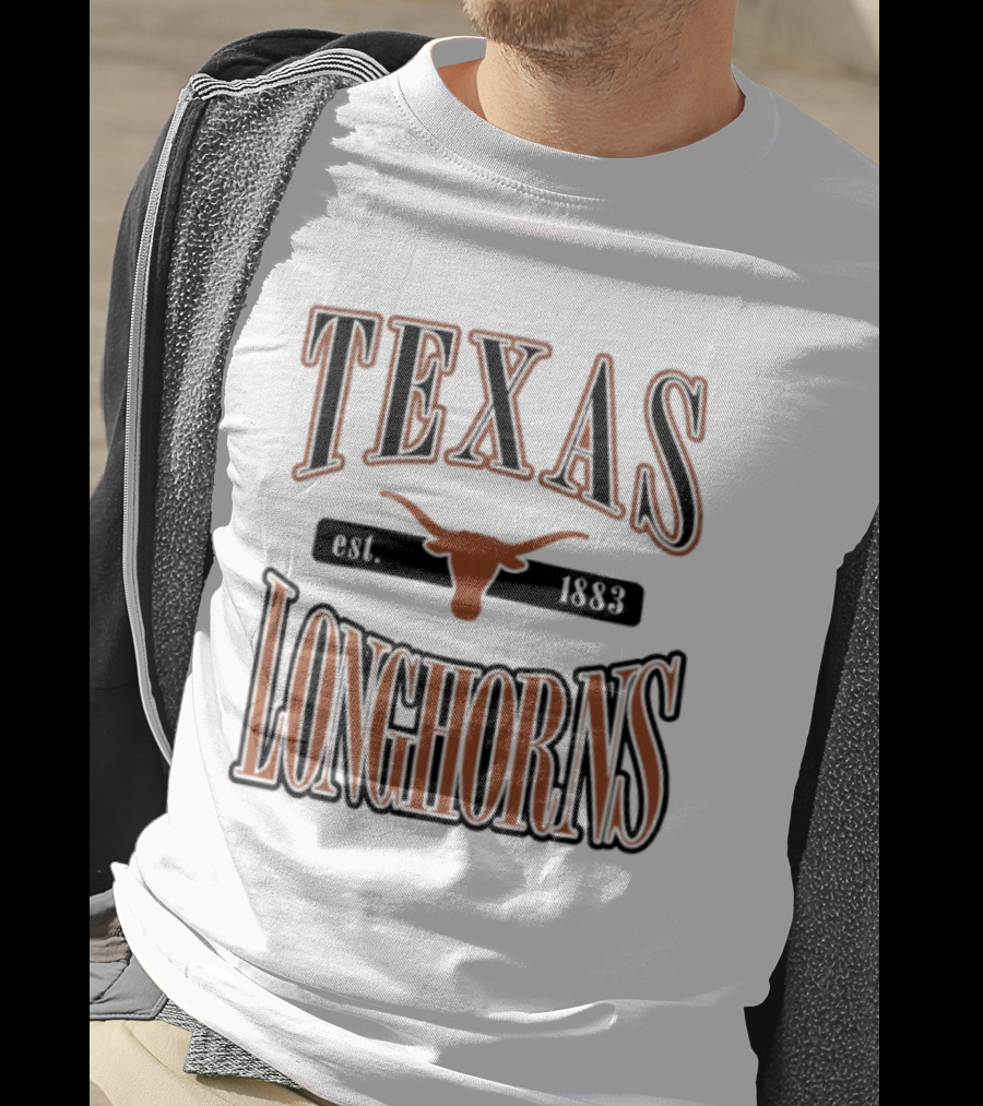 Texas Longhorns Est 1883 Vintage Team Spirit T-Shirt